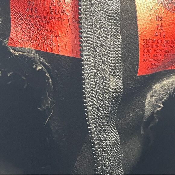 Harley-Davidson Mens Scout Black 7-Inch Leather Boots  8.5  8 1/2 - Picture 13 of 15